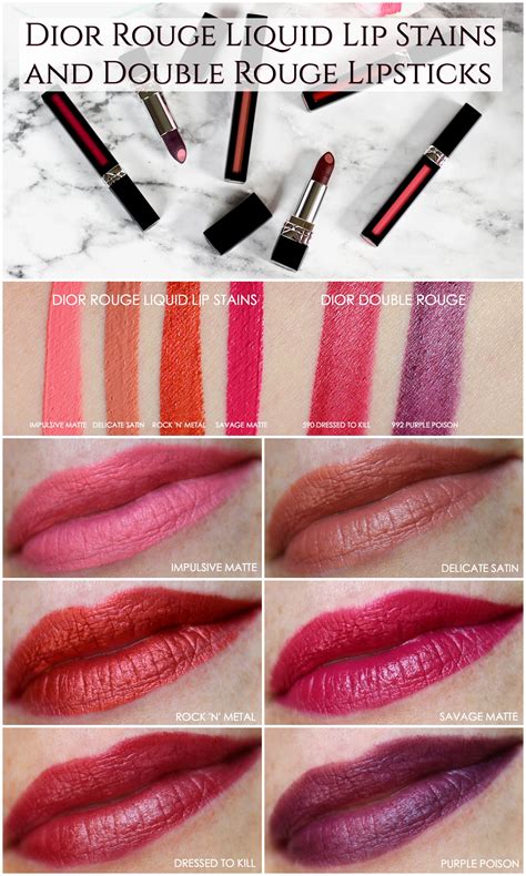 dior rouge liquid lip stain dupes|dior lipstick dupe colors.